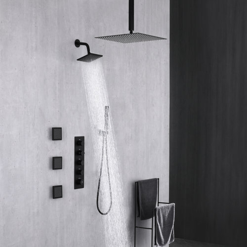 Wonderland America Complete Shower System with Roughin Valve Wayfair